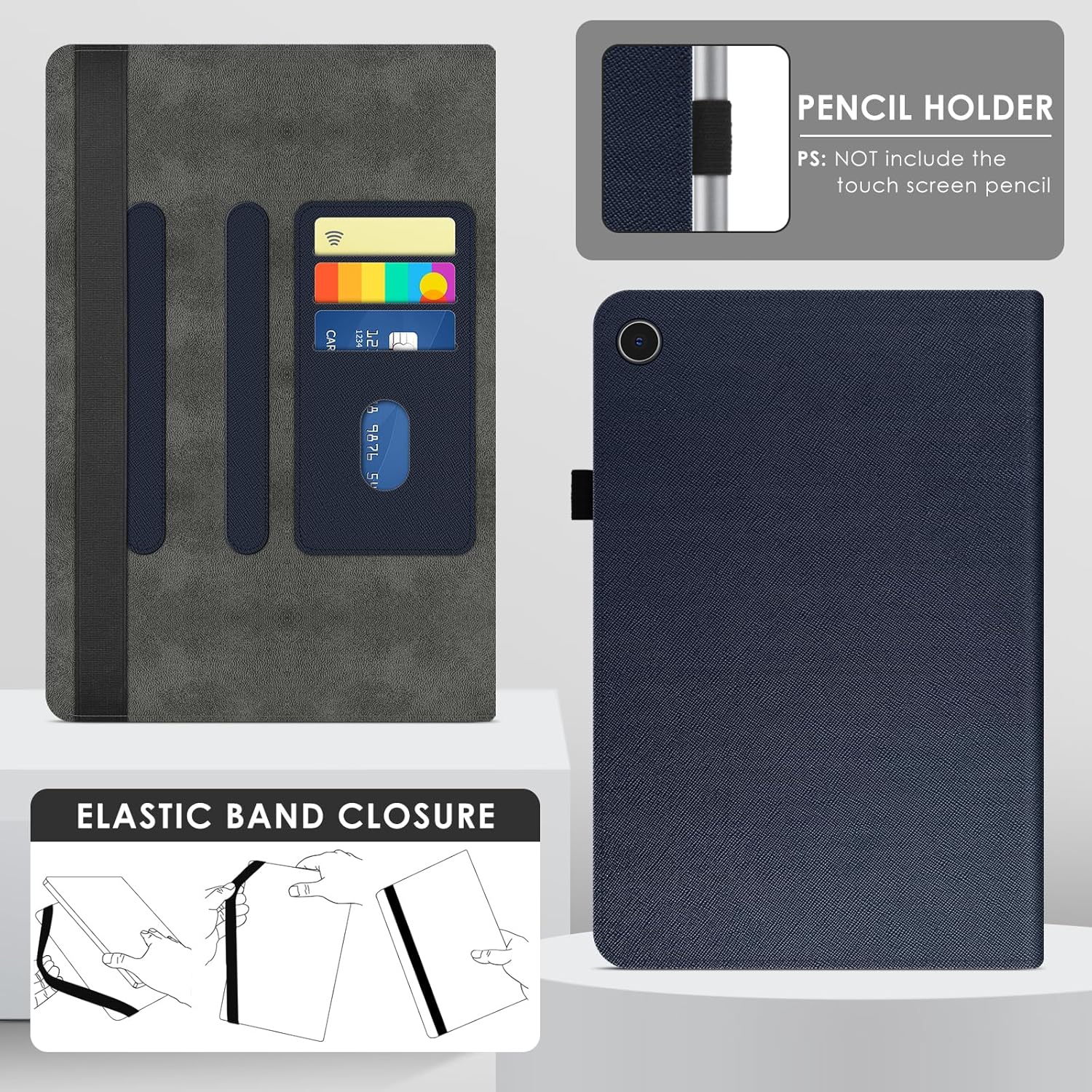 DETUOSI Case for Samsung Galaxy Tab A9+/A9 Plus 11 inch 2024/2023 Tablet (SM-X21... 6 812rA9dYTbL. AC SL1500