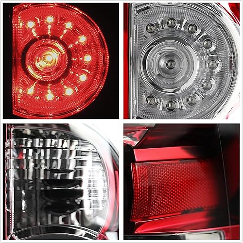 Miniatura 4 de Silscvtt Luces traseras de freno LED de repuesto para Toyota Tacoma 2005-2015 815 8156004160 8155004160