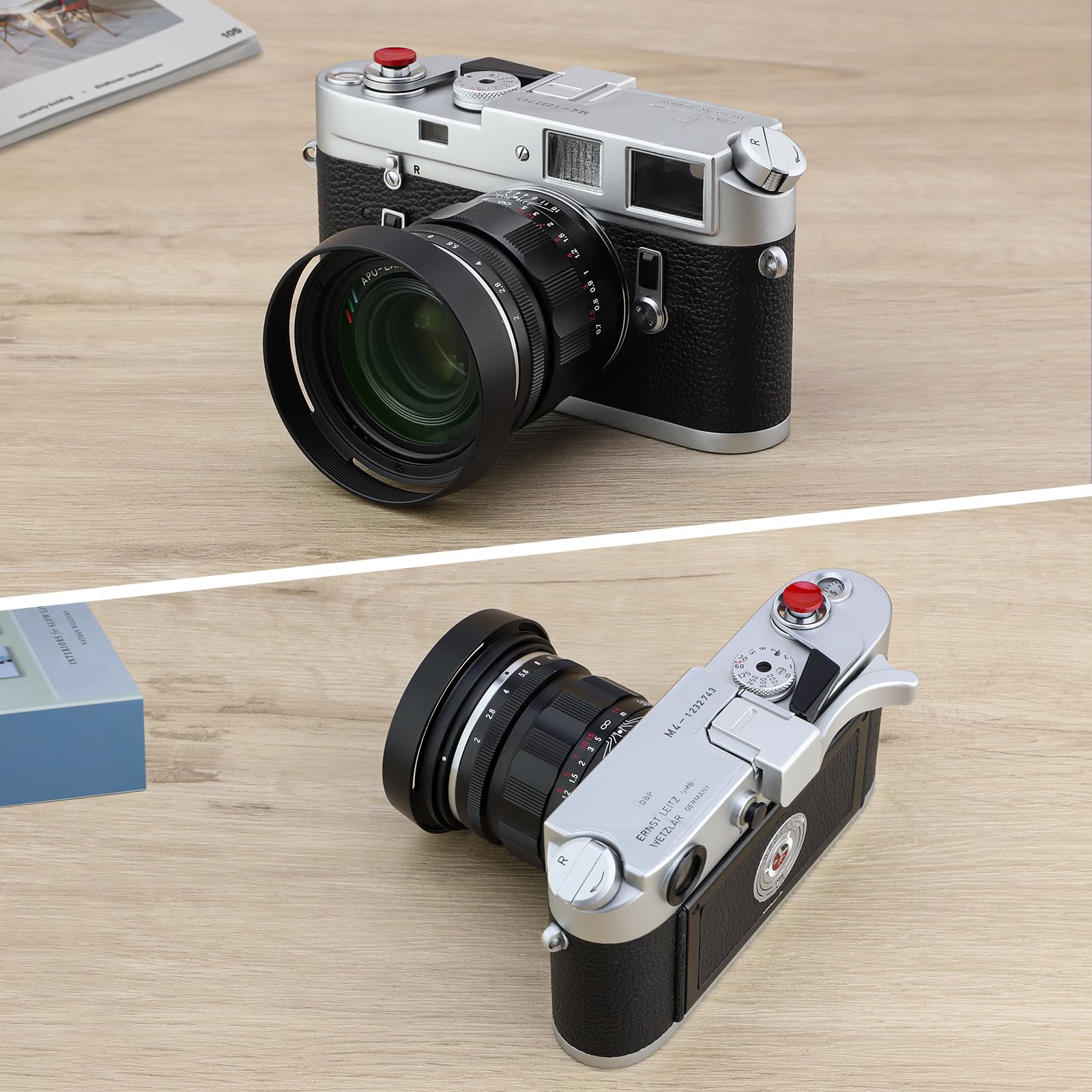 Amazon | Haoge LH-ZM35 バヨネットメタルラウンドレンズフード