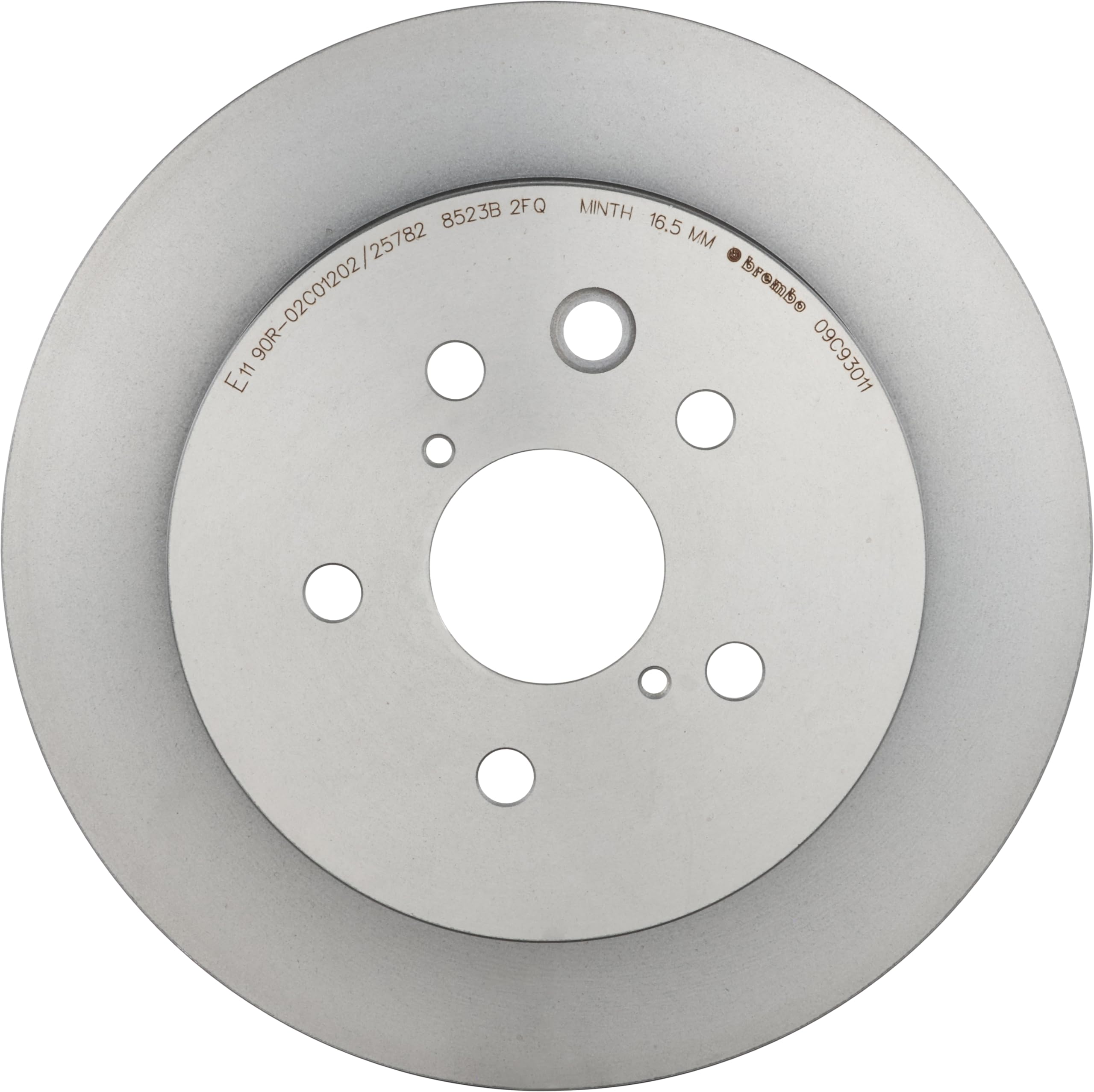 Amazon.com: Brembo 09.C930.11 UV Coated vented Rear Brake Rotor