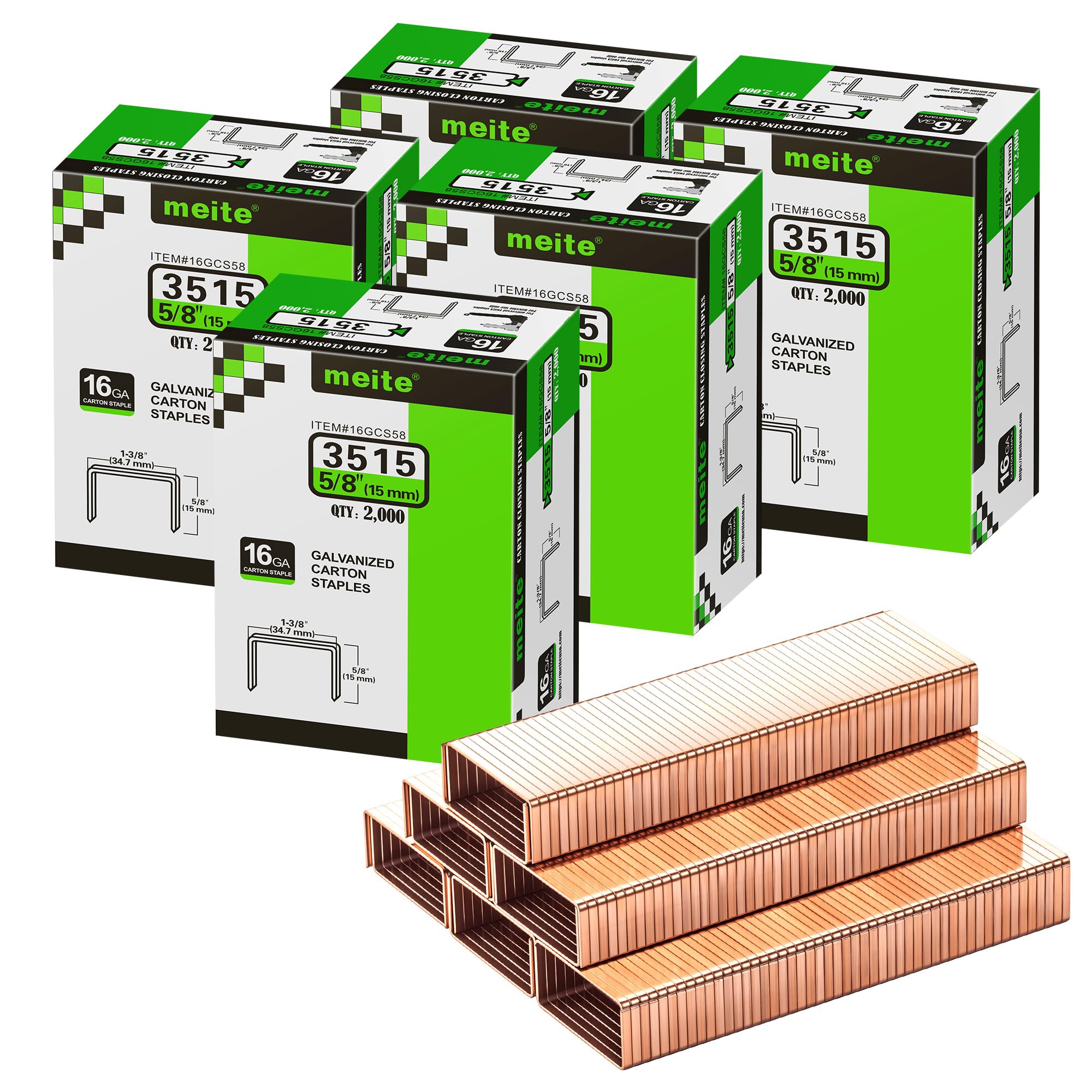 Meite Box Staples - 1600 Count -14