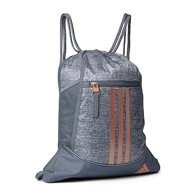 adidas Alliance II Sackpack Backpack Bags Jersey Onix/Rose Gold, Polyester