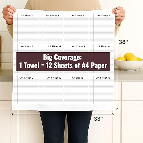 Miniatura 2 de Toallas de saco de harina, toalla de té para manualidades, plato de cocina, toalla de algodón en blanco para bordado, funda de lino para hornear