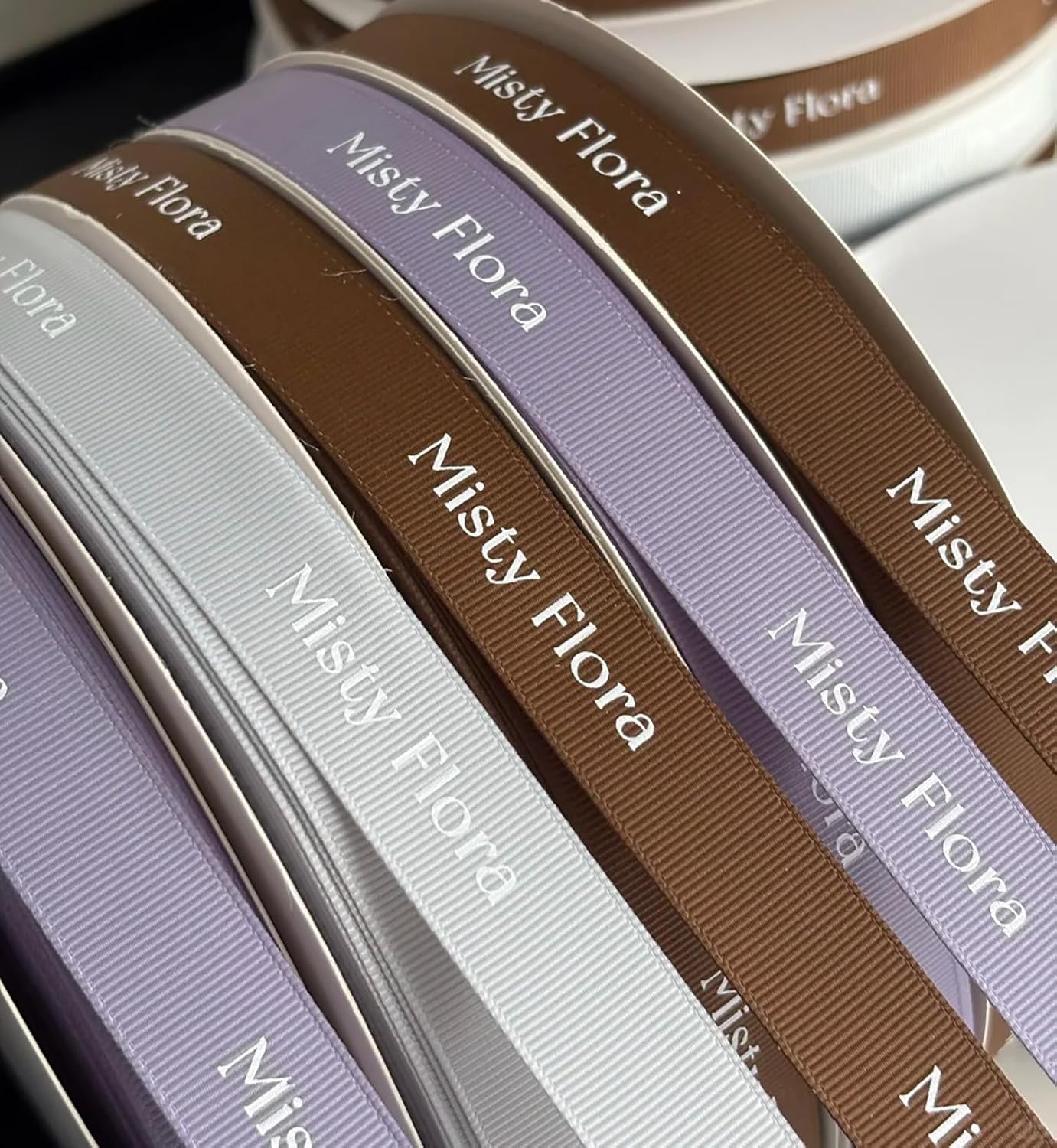 100 Yards Custom Printed Ribbon for Flower Shop, Bakery, Cake Box - Personalized with Your Logo/Name
