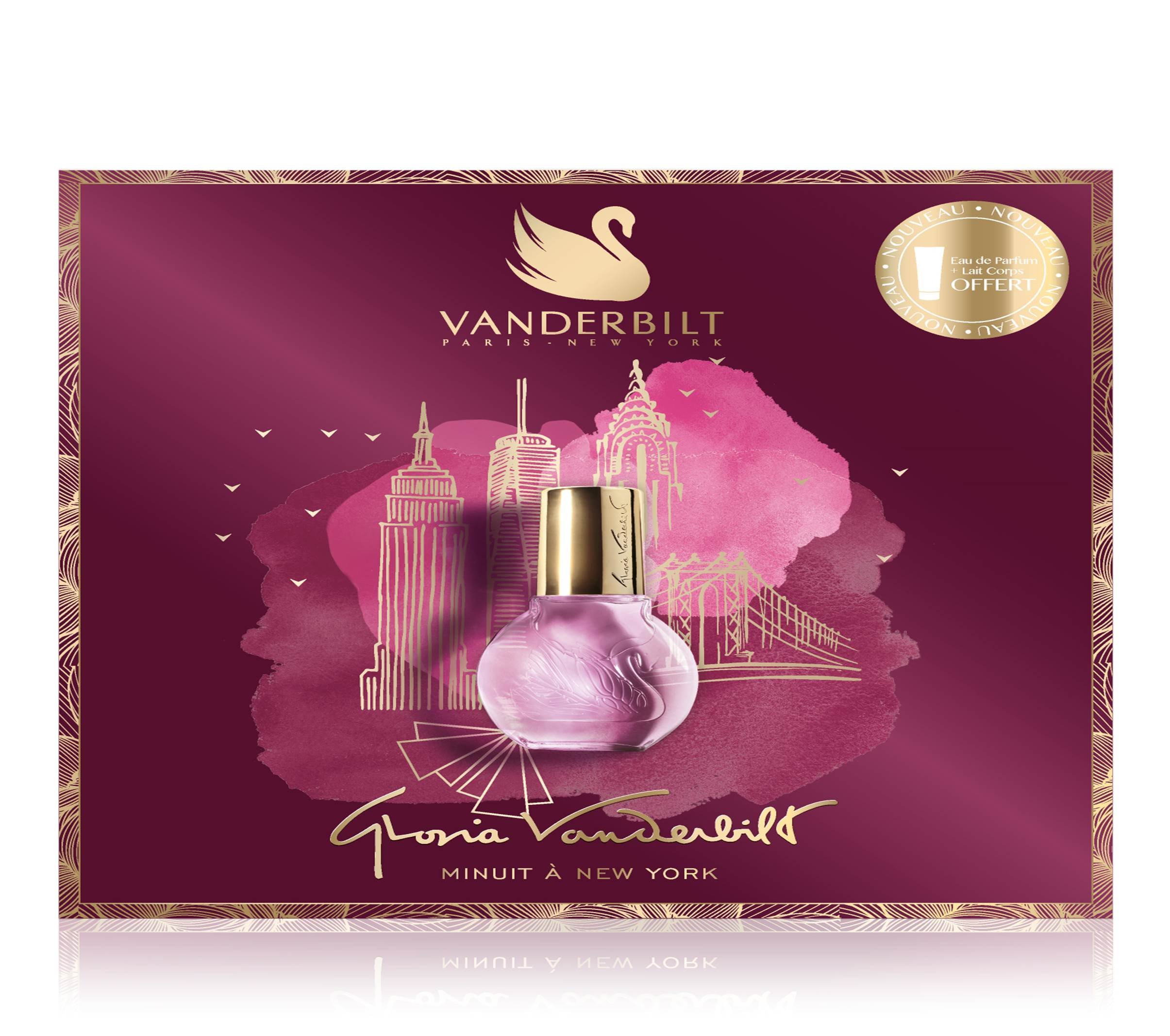 Vanderbilt Cofanetto Mezzanotte a New York, Acqua di Profumo 30 ml + Latte Satin profumato 100 ml