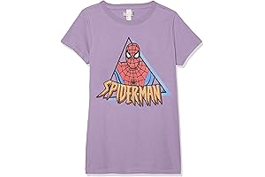 Girl's Spiderman Triangle T-Shirt