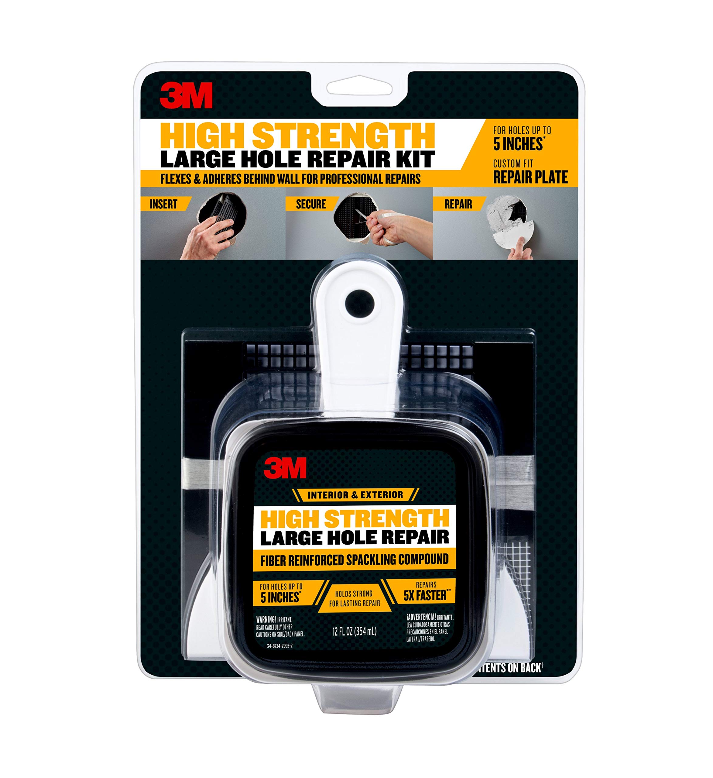 Buy 3M High Strength Large Hole Repair Kit with 12 fl. oz Compound