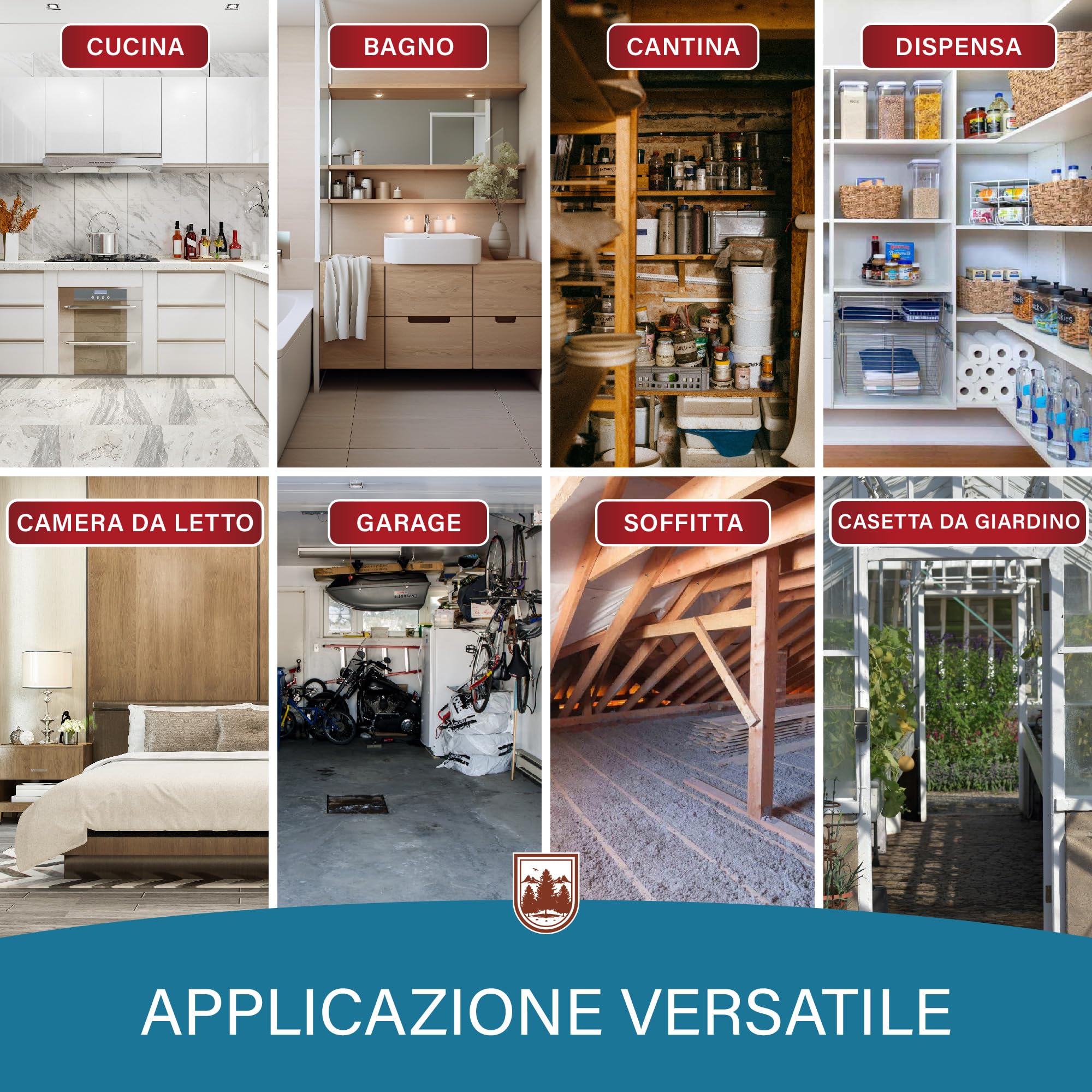 Veddelholzer XXL 2 in 1 trappola per scarafaggi divisibile con esca integrata Attrattivo 30 pezzi Trappola efficace contro tutti i tipi di scarafaggi Non tossica
