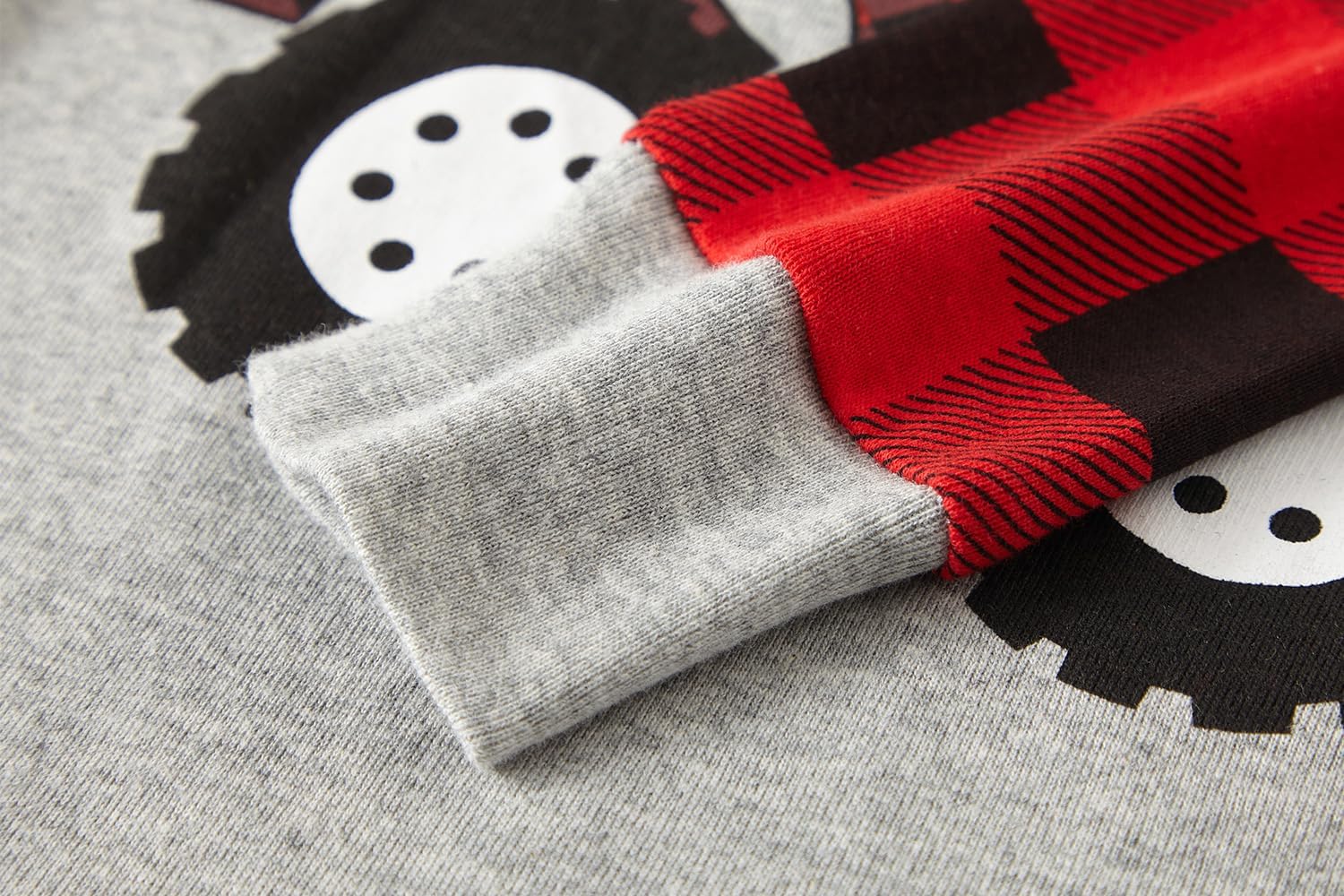 Cotton Pjs Boys Christmas Pajamas Toddler Boys Holiday Long Sleeve Pjs Sets 18Months-18years - Image 4