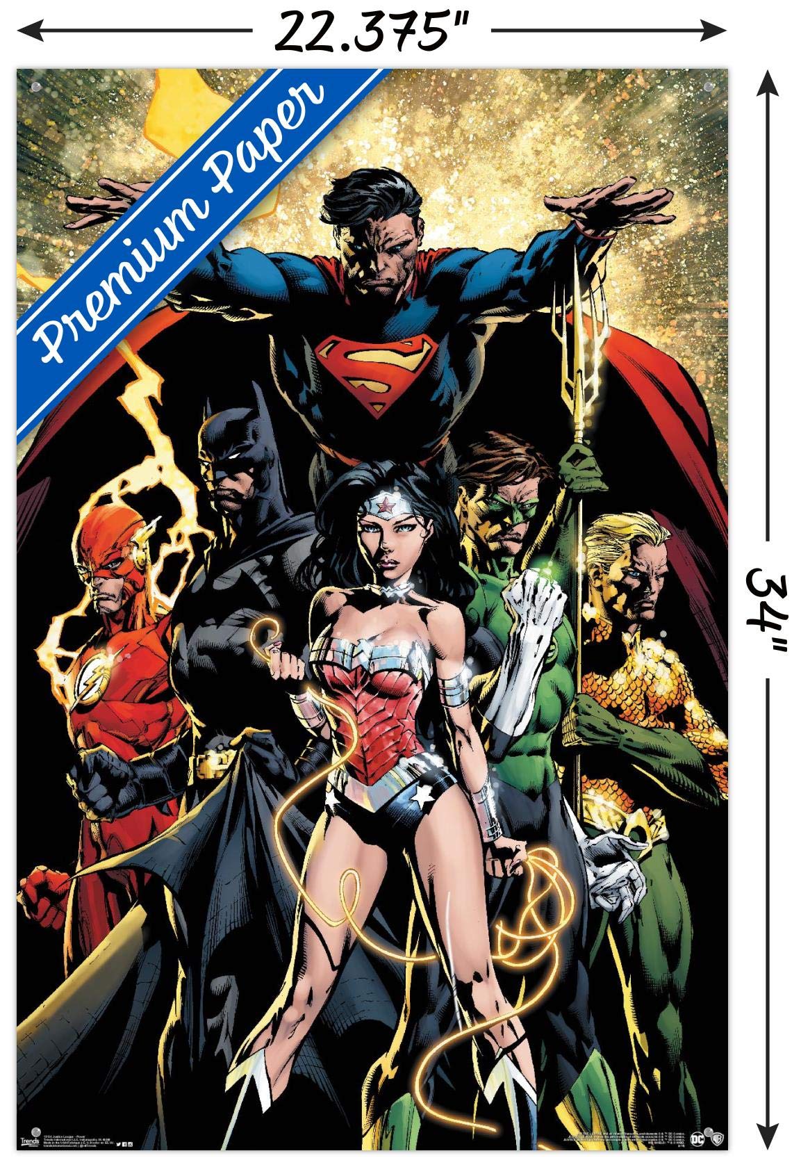 Amazon.com: Trends International DC Comics Justice League - Power
