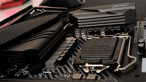 Miniatura 8 de MSI MPG Z490 - Placa base para juegos WiFi de carbono para juegos (ATX, Intel Core de 10 generación, enchufe LGA 1200, DDR4, SLICF, ranuras dobles