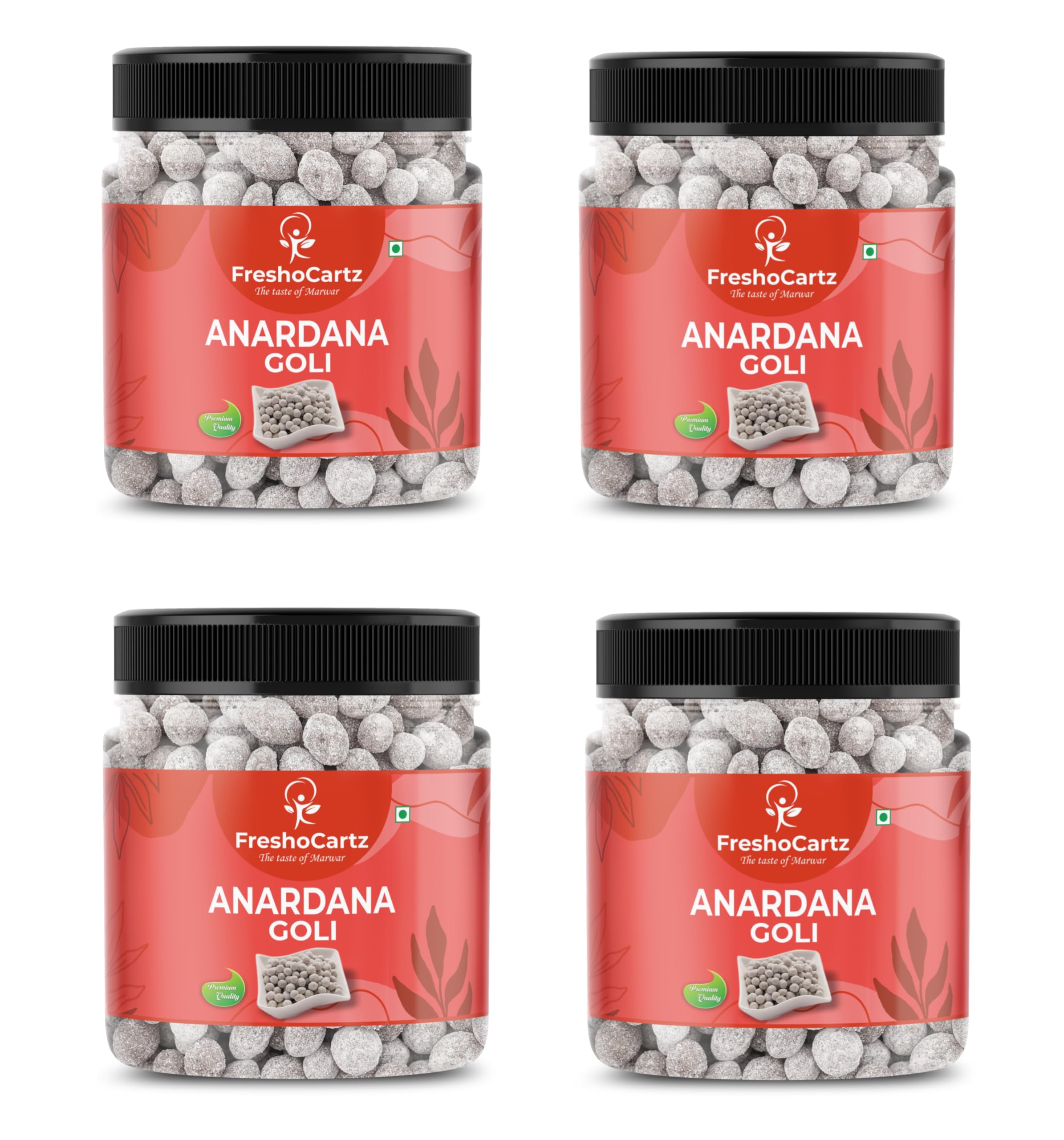 FreshoCartz Delicious Anardana Churan/Goli | Pachak Digestive Mouthfreshner | Pomegranate Mukhwas - Jar Pack (400g (Pack of 4)) (B0D62R8D2N) Amazon Price History, Amazon Price Tracker