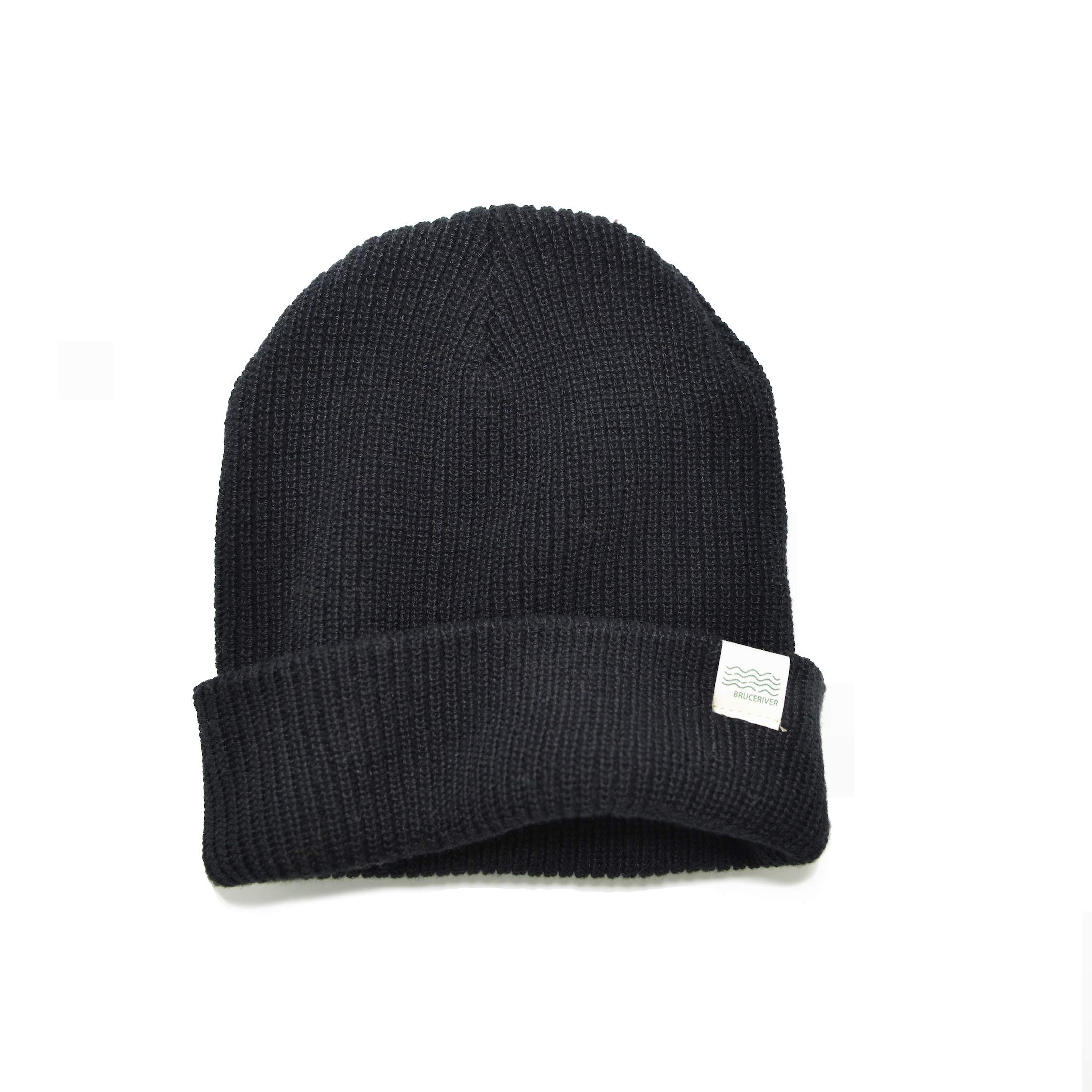 BRUCERIVER Classic Knit Elasticity Beanie Cap Hats for Men & Women