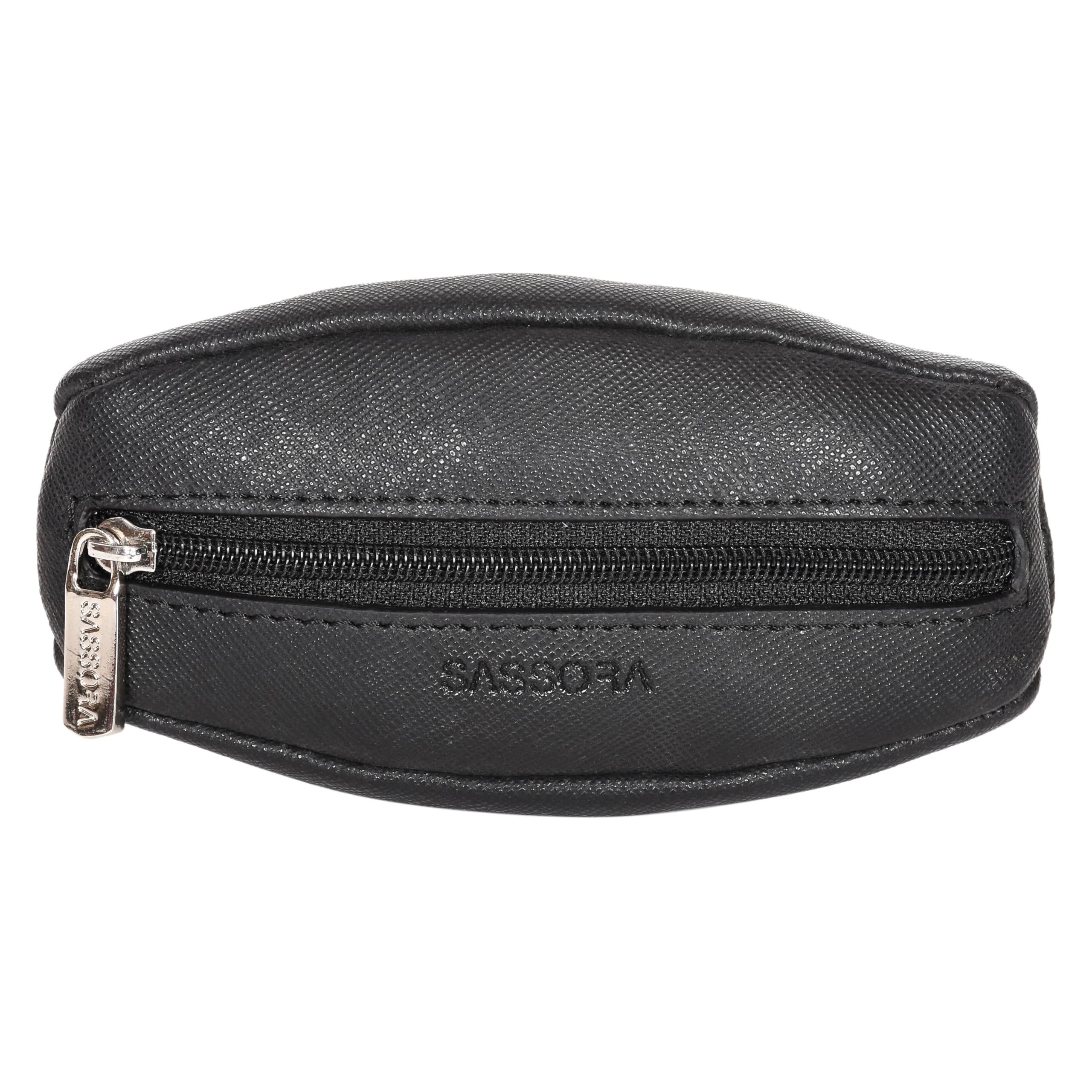 sassora Genuine Leather Unisex Small Car Key Pouch-picture-9