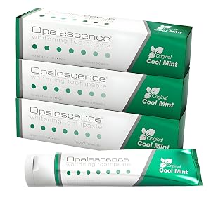 Opalescence Whitening Toothpaste Original Formula Pack of 3 - Oral Care Mint Flavor Gluten Free - 4 7