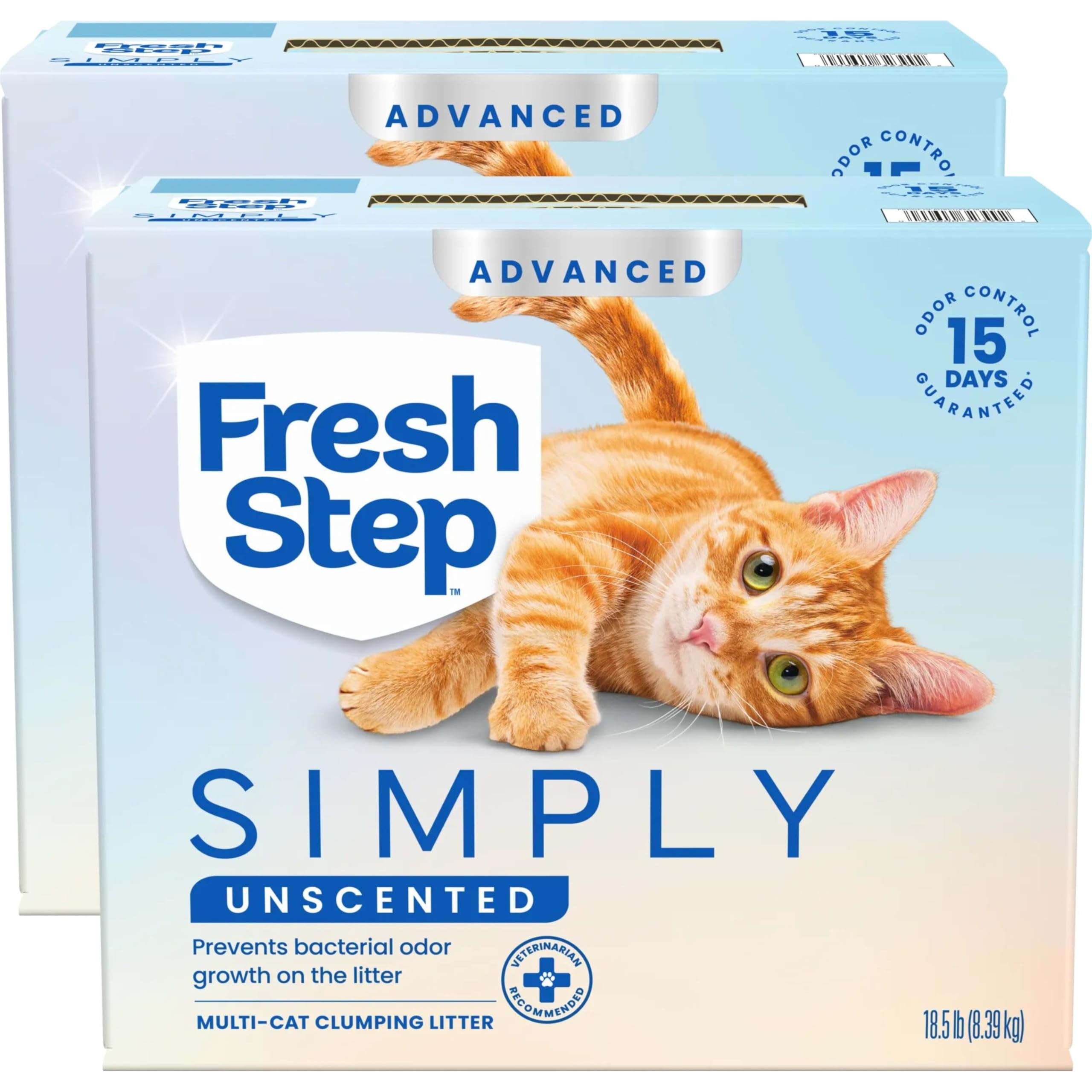 unscented clumping cat litter for immediate odor control