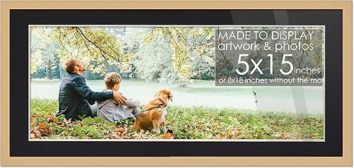 Miniatura 110 de Marco de madera negra de 24 x 36 pulgadas con paspartú blanco Marco de 28 x 40 pulgadas con paspartú de 24 x 36 pulgadas Muestra tu imagen bajo