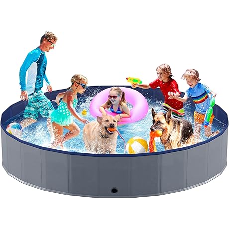 Niubya Foldable Dog Pool: Your Pet's Summer Oasis