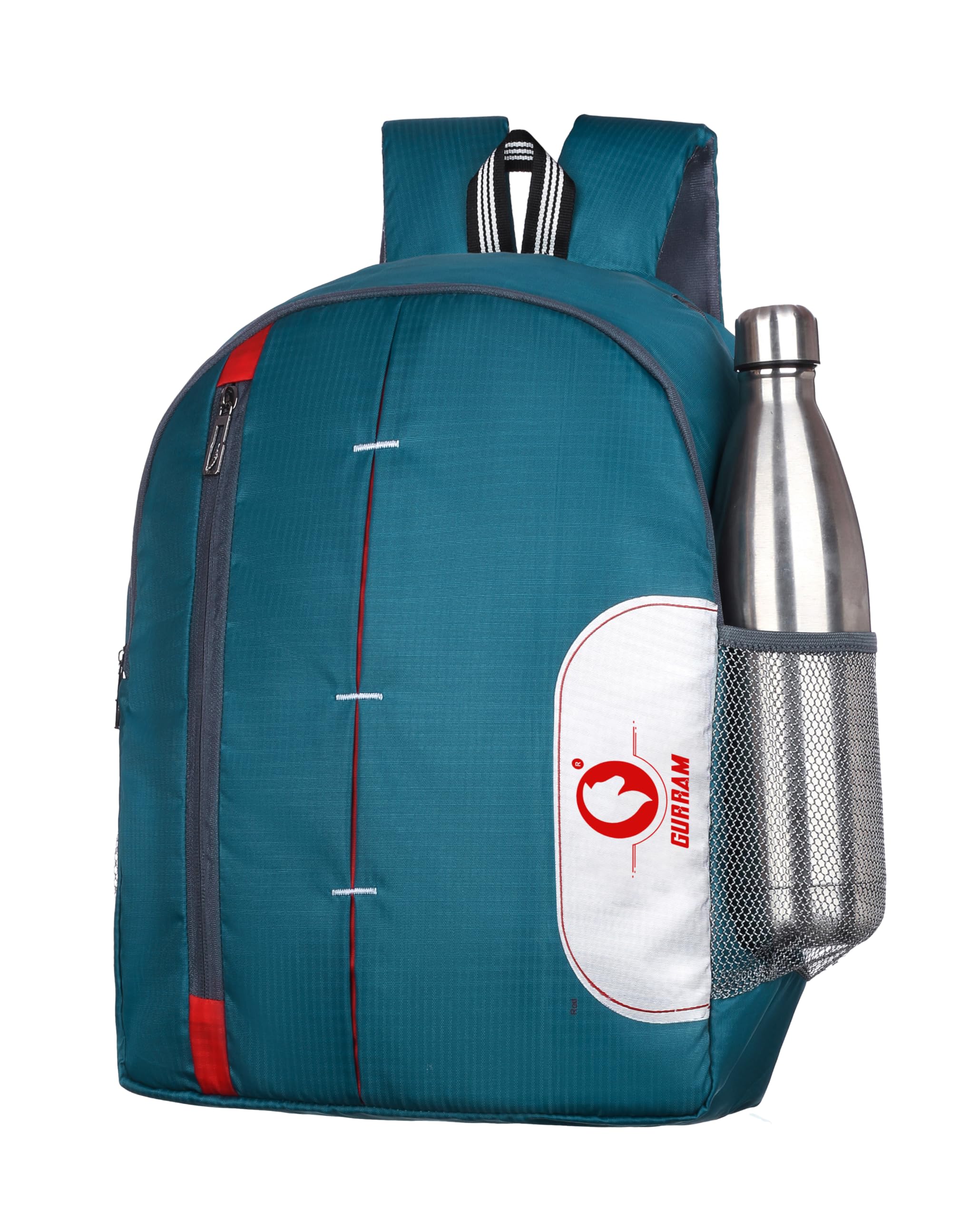 gurram Gear Durable Backpack Bag for Travel School Hiking & Work Water-Resistant Trendy Design Comfortable Shoulder Straps 15" Laptop Sleeve Unisex Versatile Daypack-picture-11