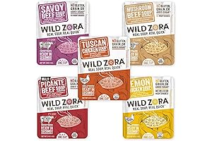 Wild Zora Keto-Friendly Dehydrated Soups: Wholesome and Convenient Pantry Staples