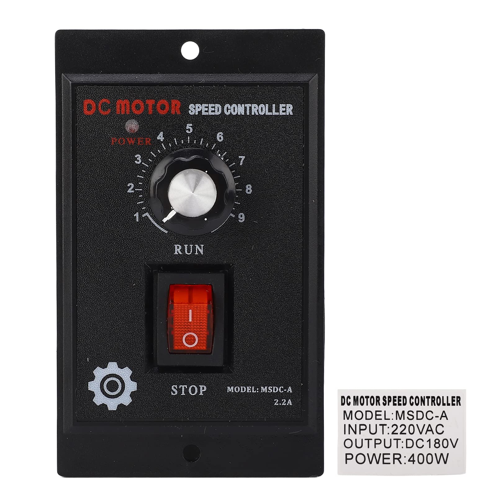 Regolatore Velocità Motore DC 220V AC a 180V DC 400W per Utensili Elettrici Industriali