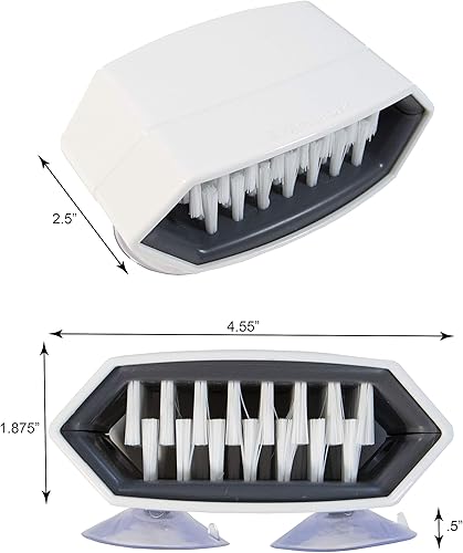 Miniatura 5 de Sophisti-clean Paquete de 2 limpiadores de cubiertos, blanco y gris