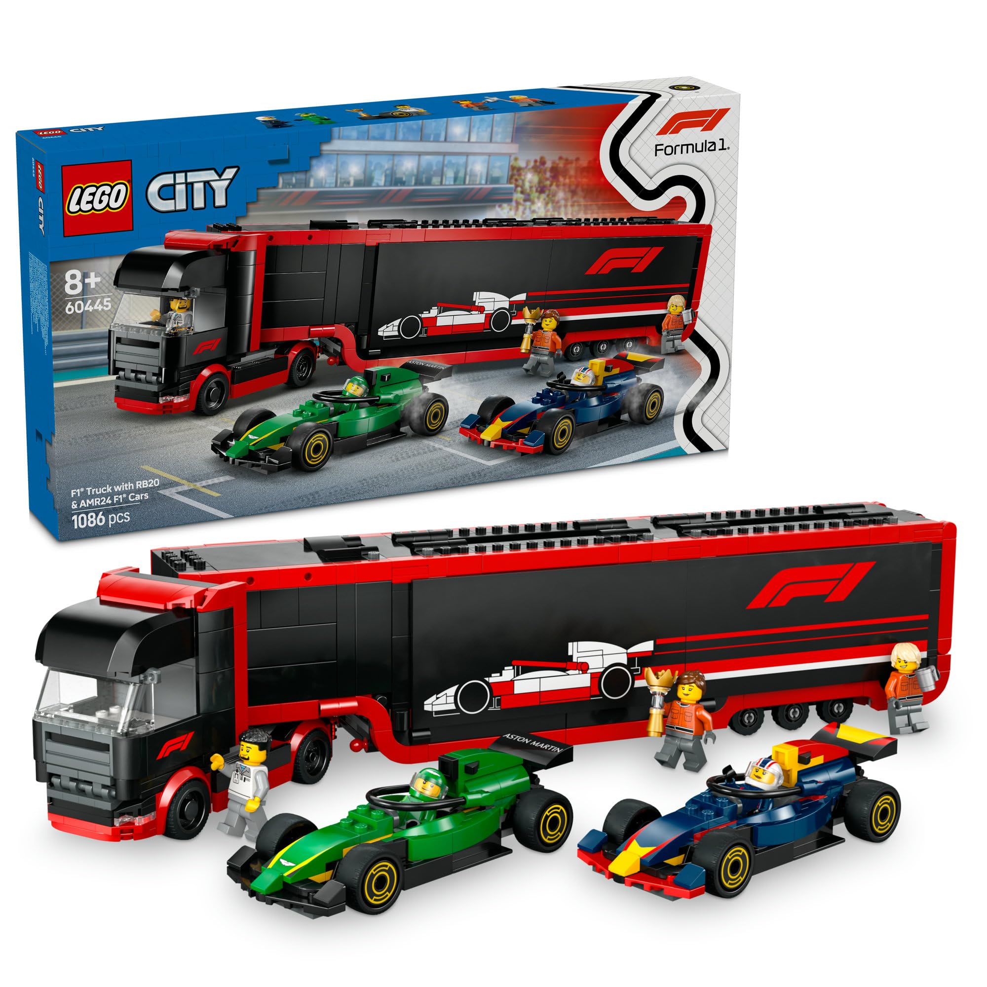 マックス直筆サイン入り レゴ®テクニック RB20カーセット LEGO F1 Race Car Model Kit for Adults, Red Bull Oracle RB20
