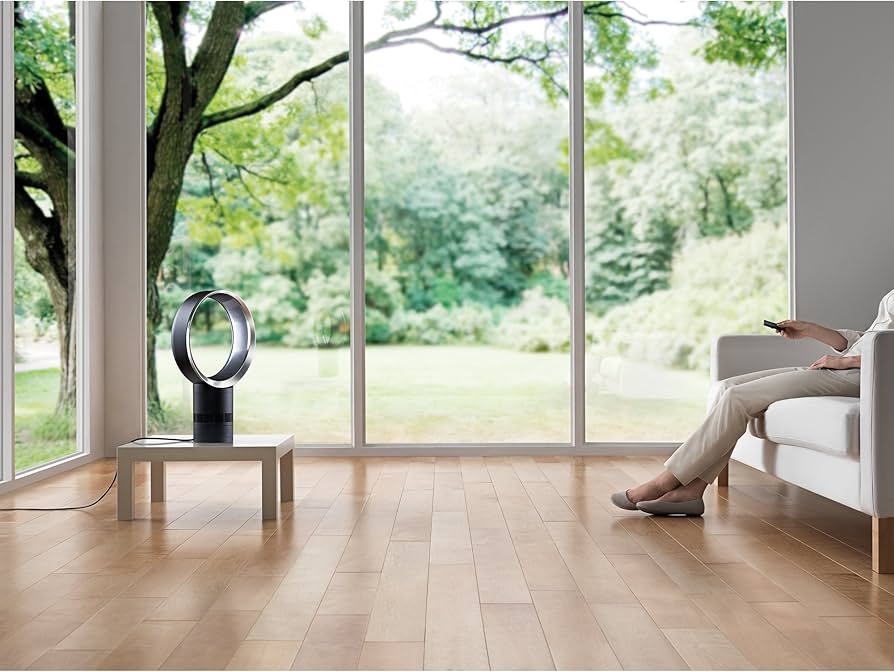 Dyson Cool AM06 10 inch Air Multiplier Desk Fan White/Silver
