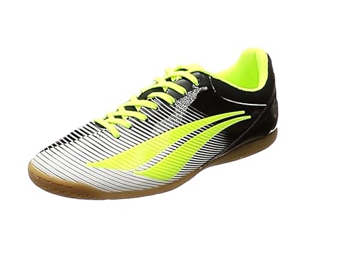 Amazon ペナルティ サッカー フットサル スパイク 室内用 インドア ルファーダ ソフト感抜群 グリップ力高 Whbk Pf9100 ホワイト ブラック 22 5 Cm フットサル