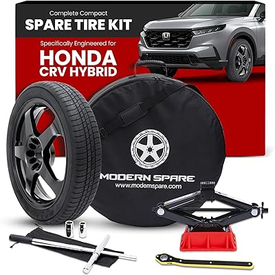 Modern Spare Complete Spare Tire Kit & Accessories Fits 2020-2026 Honda CRV Hybrid