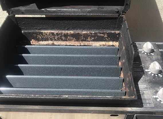 22.5 Flavorizer Bars 7536 for Weber Spirit 300 SER Replacement Parts, Spirit 700, Genesis Silver/Gold/Platinum B & C, for Weber 900, for Weber 7537 65903 65945 9817 95365 307536, Porcelain-enameled