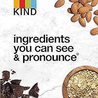 Vista 4 de KIND Barras de desayuno, almendras de arándanos, sin gluten, 1.8 onzas, 32