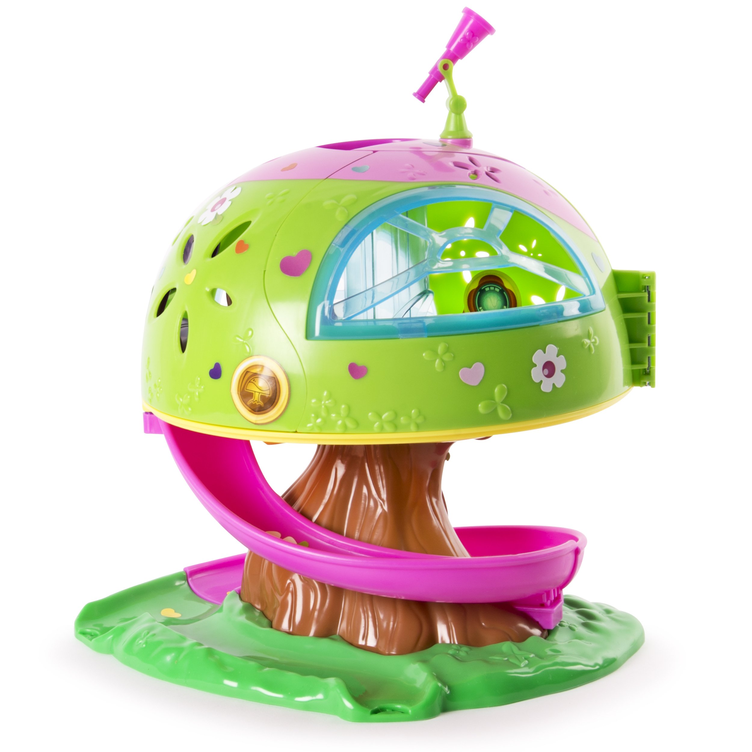 Popples - Treehouse Cabane - zestaw do gry + akcesoria i 1 x ekskluzywna mini figurka [UK Import]