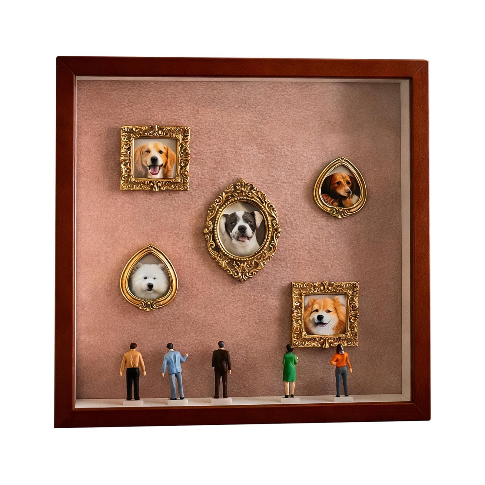 Recuerdos para mascotas en un museo en miniatura vivo
