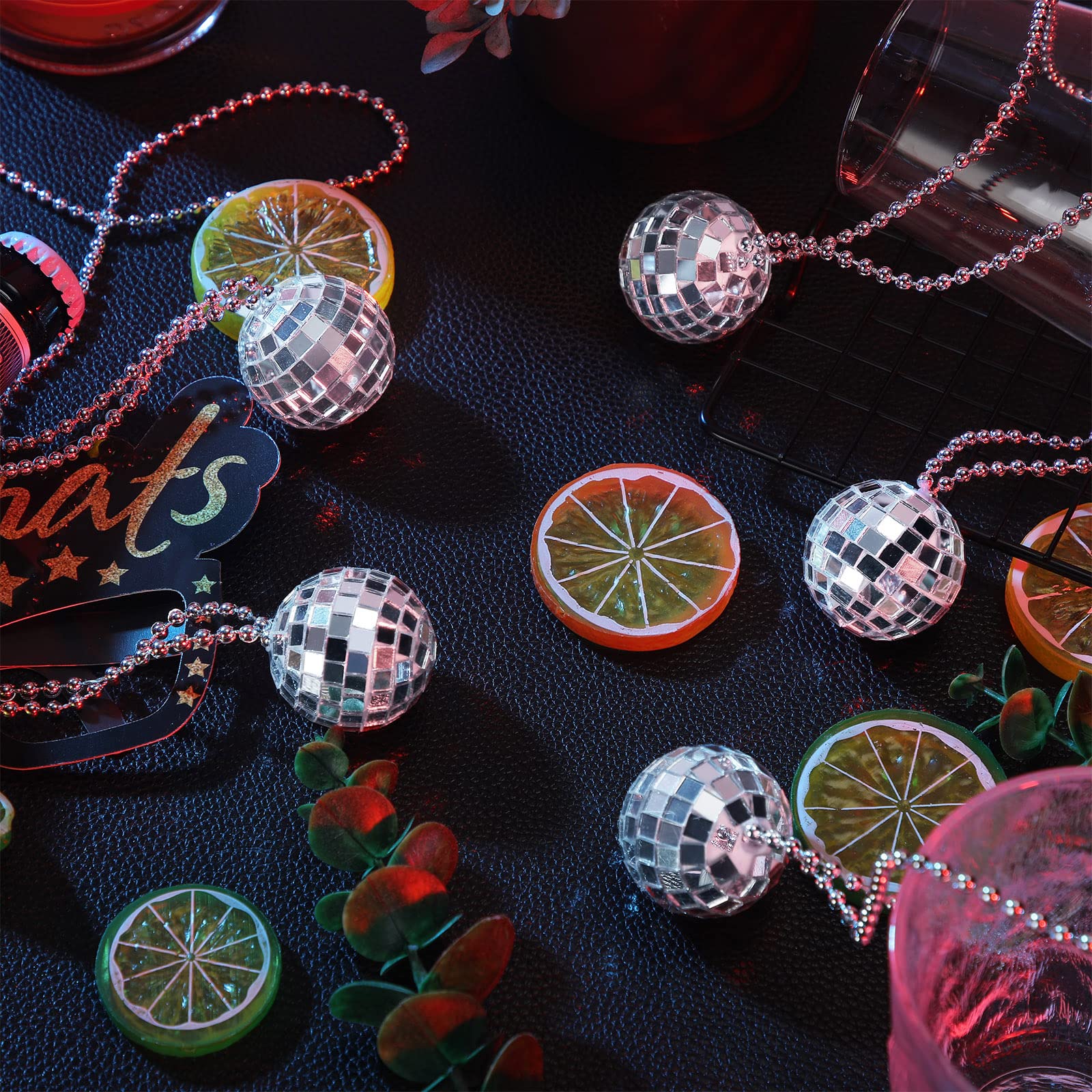 Luces De Bola De Discoteca Y Fondo De Discoteca Para La Fiesta De Año