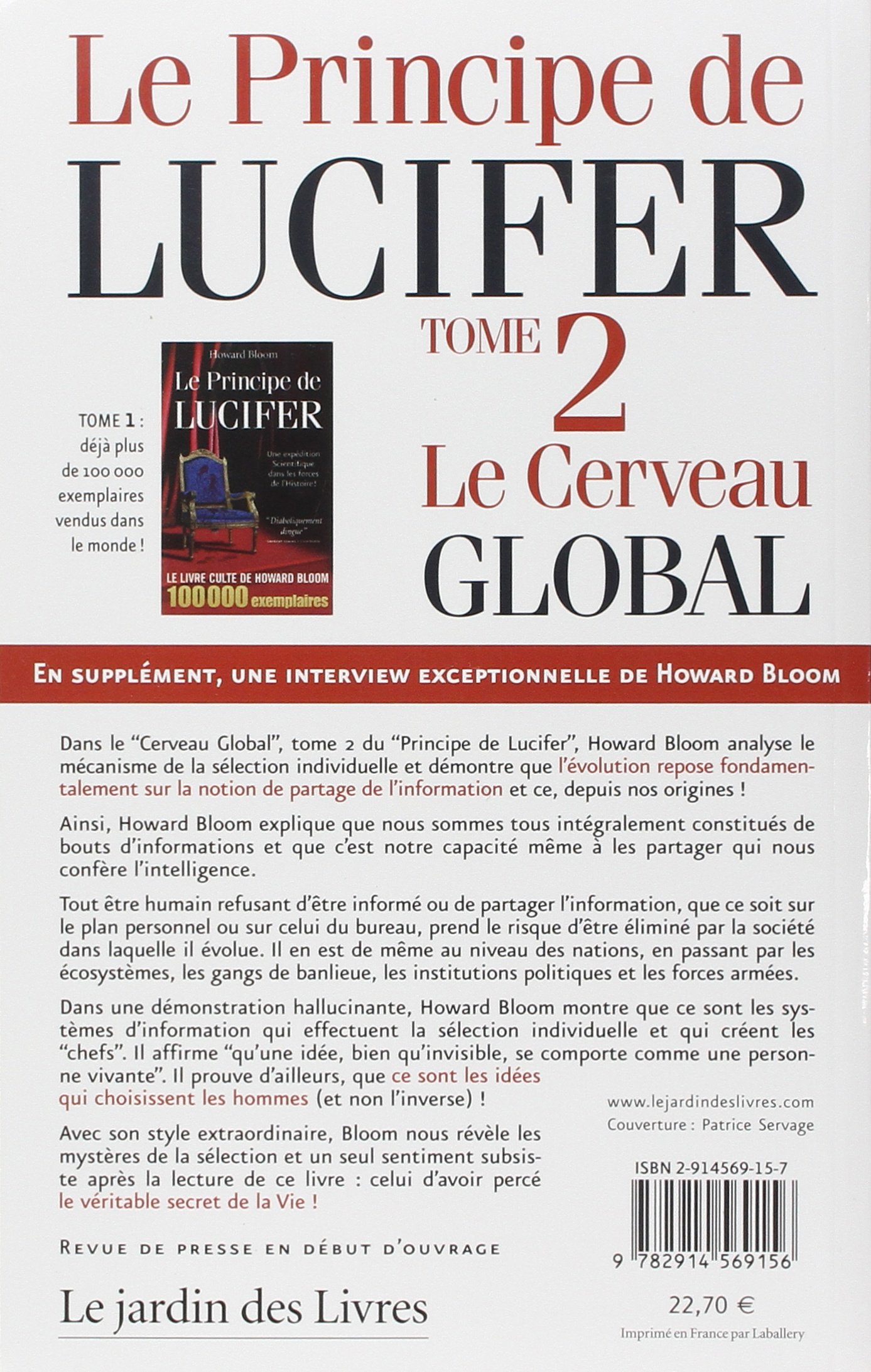 Le Principe de Lucifer, tome 2 : Le Cerveau global