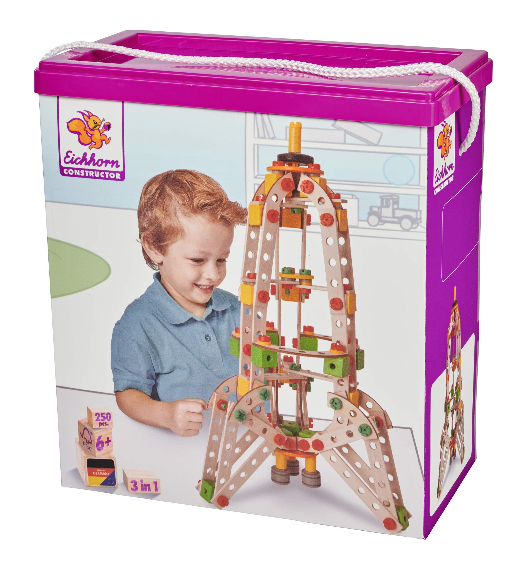 Eichhorn 100039083 Construction Toy, Colourful