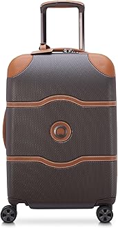 Chatelet Air 2.0 Hardside Luggage with Spinner Wheels, Chocolate Brown, Carry on 20 Inch