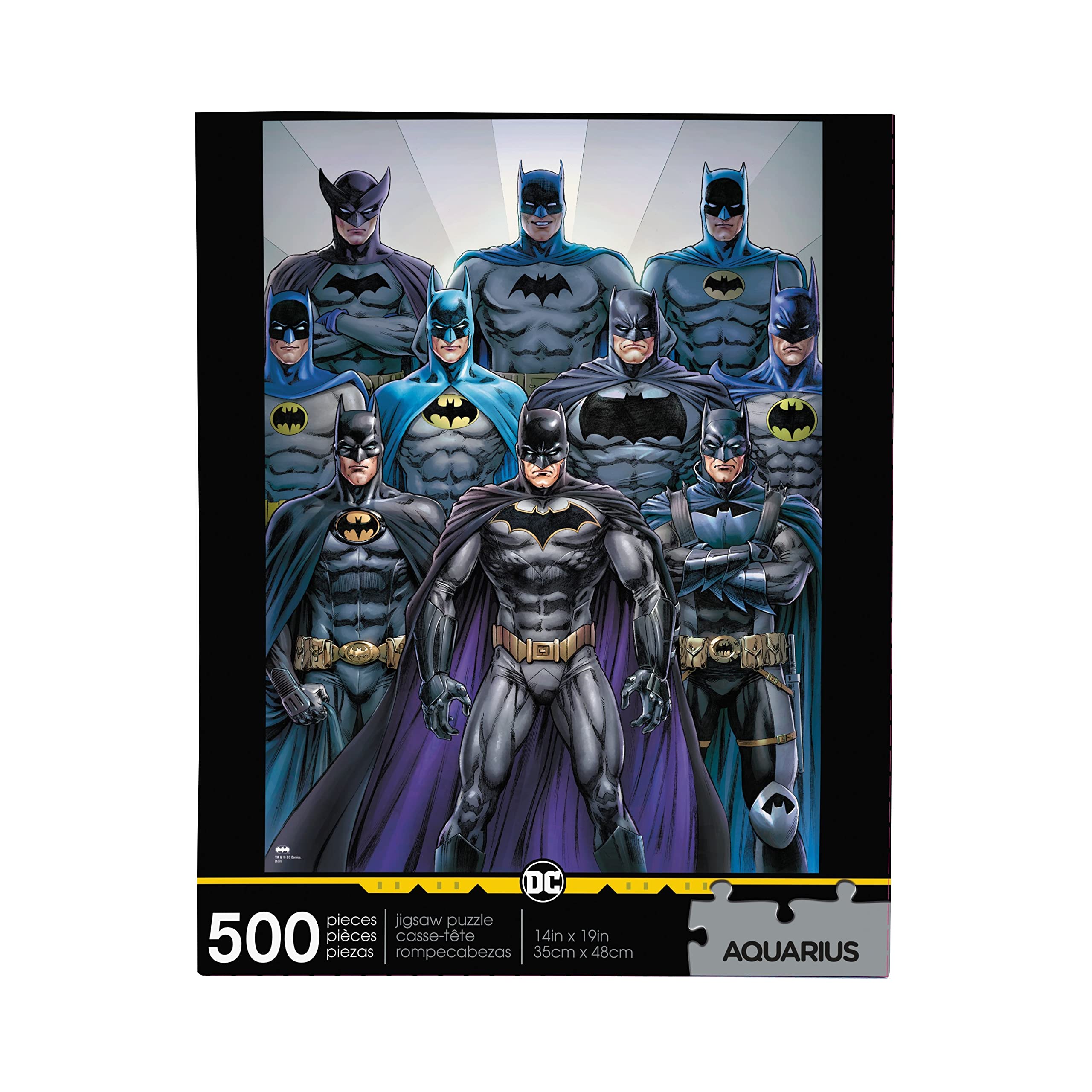 Puzzle DC Comics Aquarius 500 Pezzi: The Batman Who Laughs - Ufficiale, Riflesso Free, Ritaglio Di Precisione, 35,6x48,3 Cm