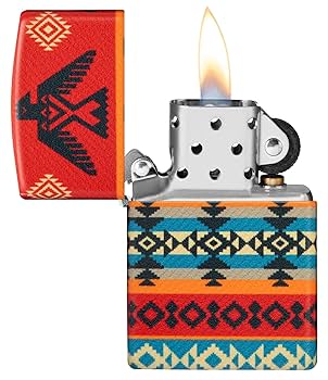 Amazon.com: Zippo Lighter: Indian Thunderbird Pattern - 540