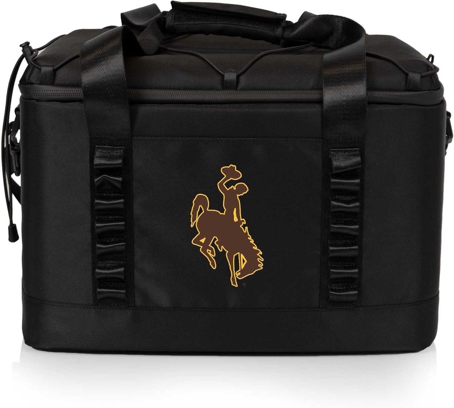 Picnic TIME NCAA Wyoming Cowboys Tarana Superthick Cooler Bag, (Carbon Black)