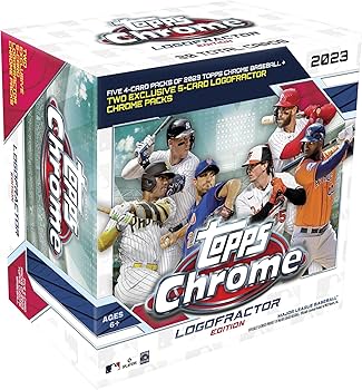 Amazon | Topps 2023 クロム ロゴフラクター メガボックス - 野球