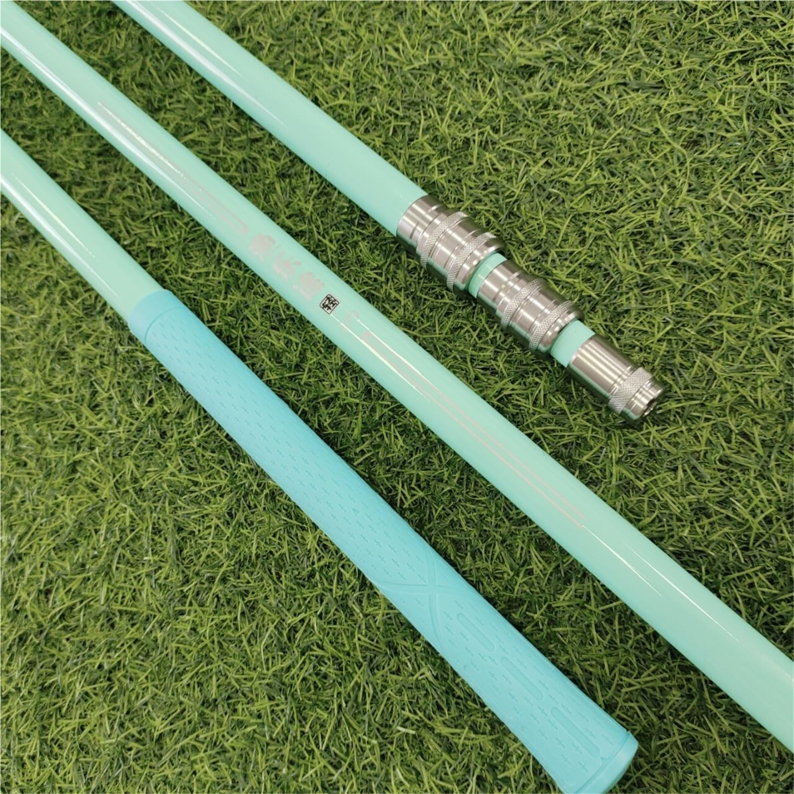 Fischernetz Teleskopstange 3pcs Fishing Carbon Plumbing Rod Telescopic Rod Fishing net Ultra-Light Ultra-Hard Fishing net Rod for Kescher Angeln(2.1m)