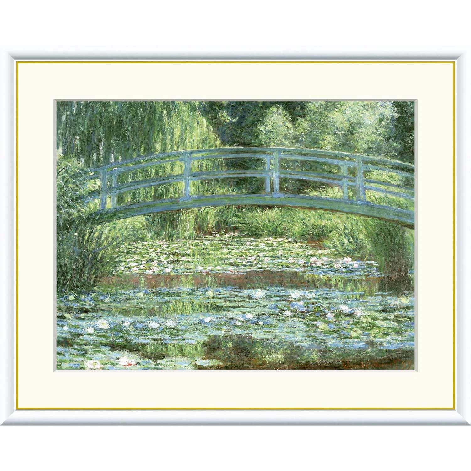 Amazon.co.jp: 晴れの街ギャラリー 絵画 額絵 クロード・モネ