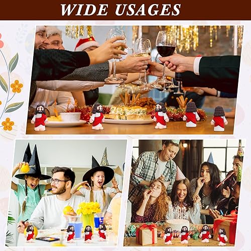 Miniatura 3 de Bememo 100 piezas de juguetes de Jesús, figura clásica de Cristo, salvador religioso, muñeca de Jesús, pequeña figura de Jesús para esconderse y