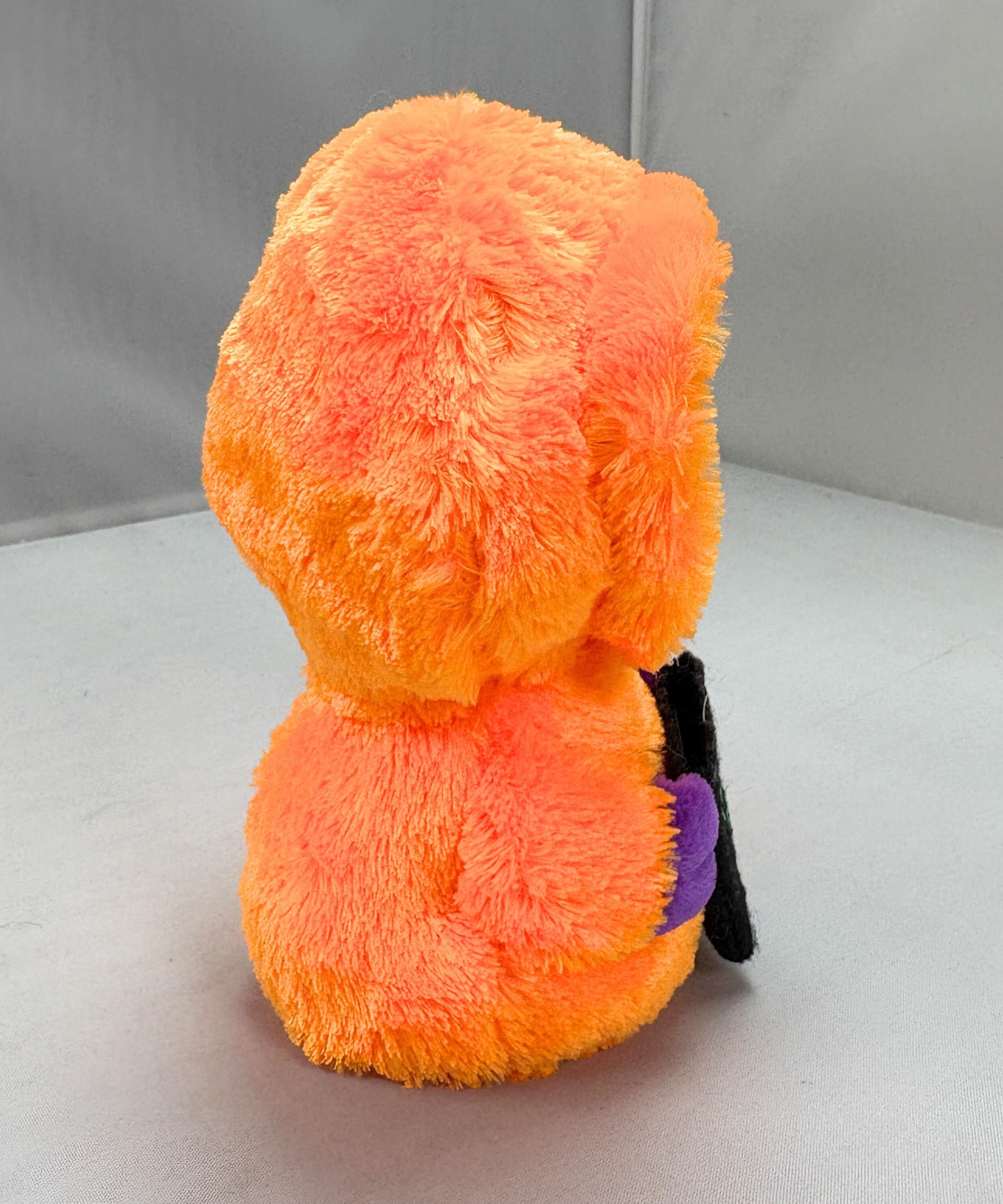 TY Beanie Boos - SKELTON Orange/Purple Reaper Halloween 15cm Small