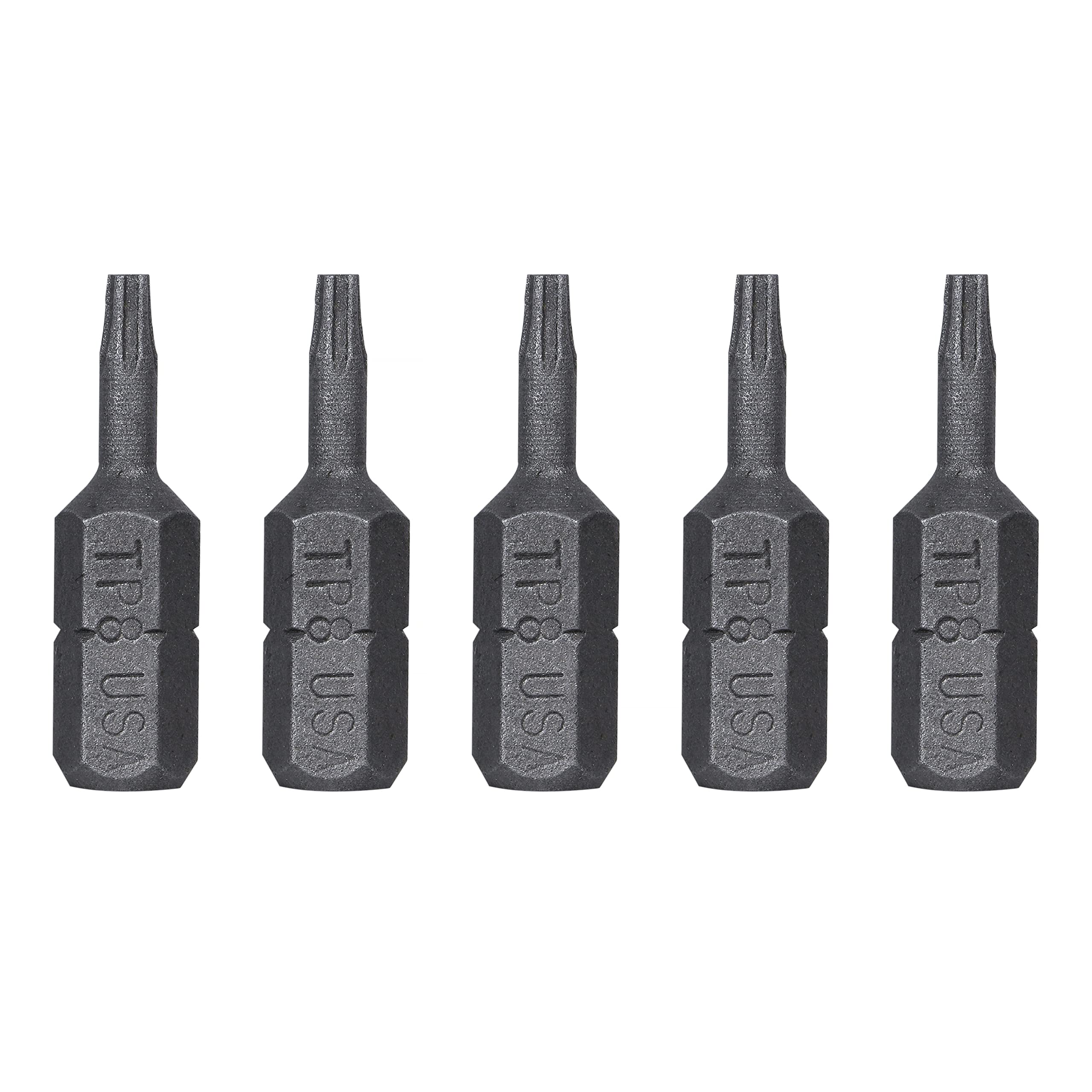 T8IPR - Broca de inserción Torx Plus de 1 pulgada, paquete de 5