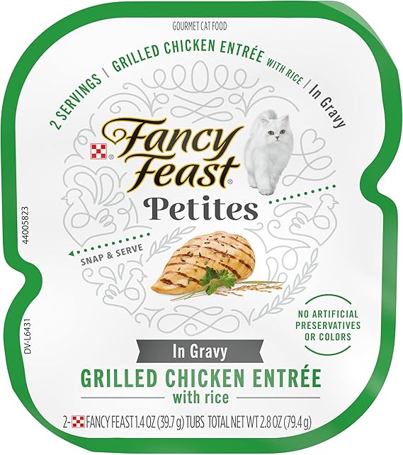 fancy feast serving size