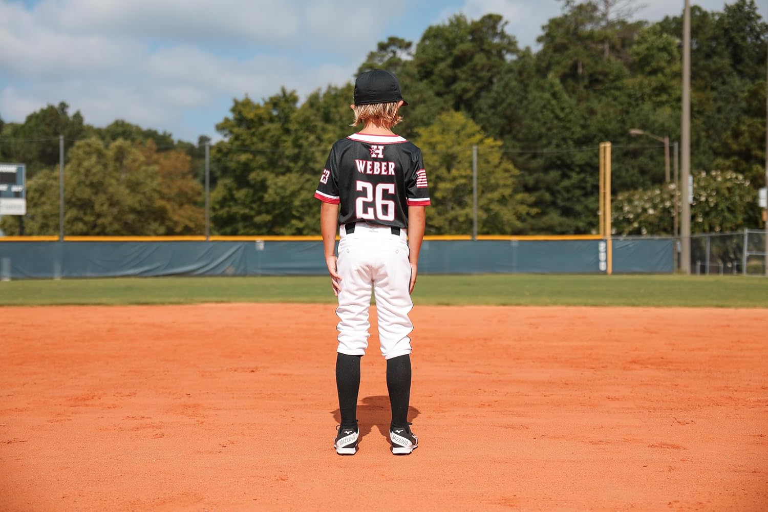 Mizuno Youth Premier Piped Short Baseball Pant - Image 2