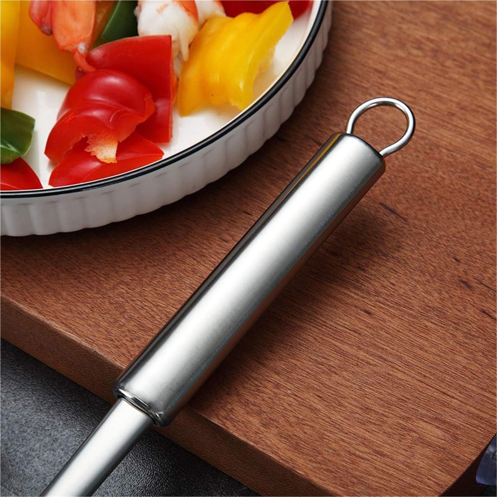 Turner sólido ranurado de acero inoxidable 4 piezas Para Cocina